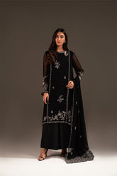 3 Piece Chiffon Embroidered (FS0079)